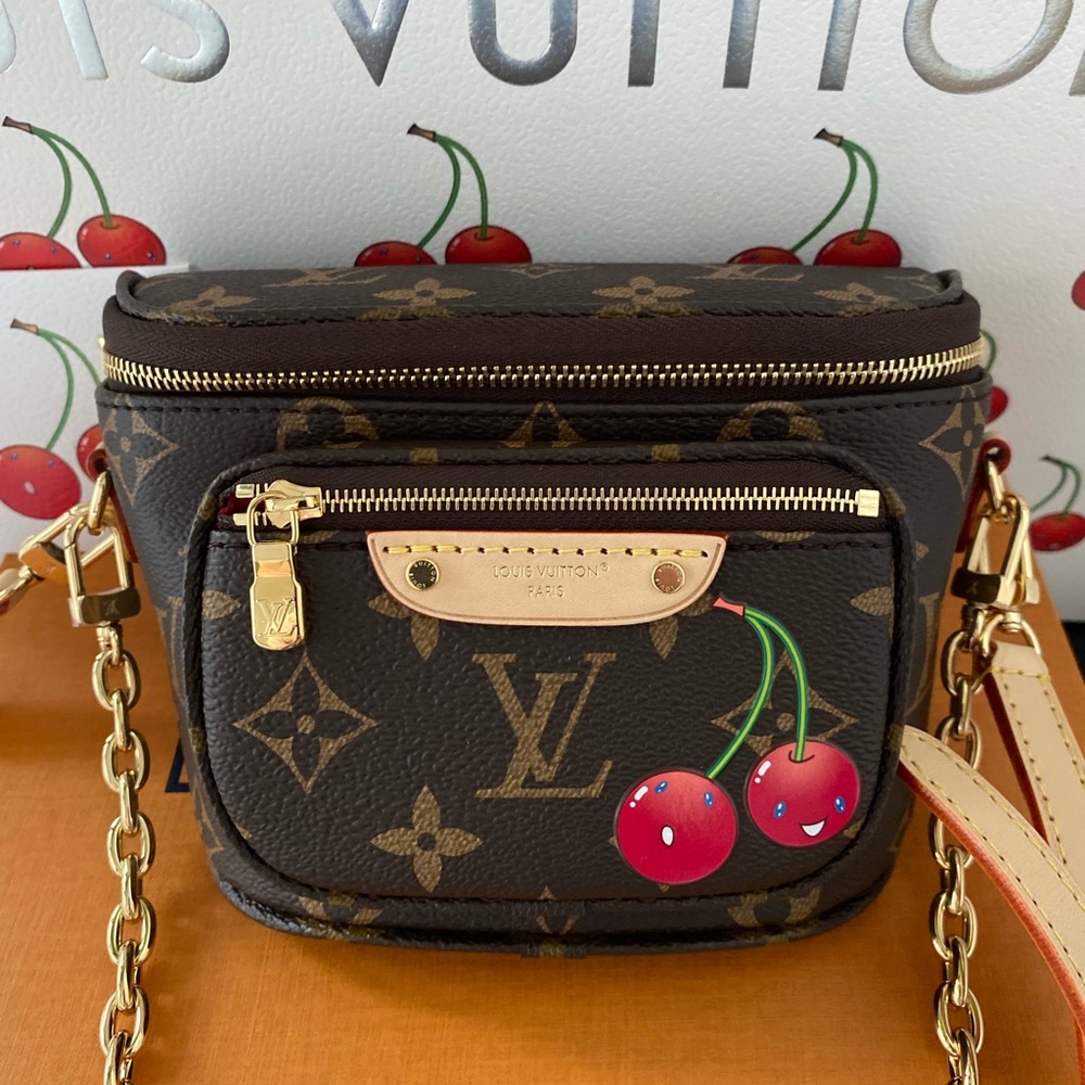 🍒SOLD 🍒Louis Vuitton TM cerise mini bumbag